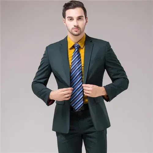 Men's Formal Slim Fit Black Suit - BetterPlace