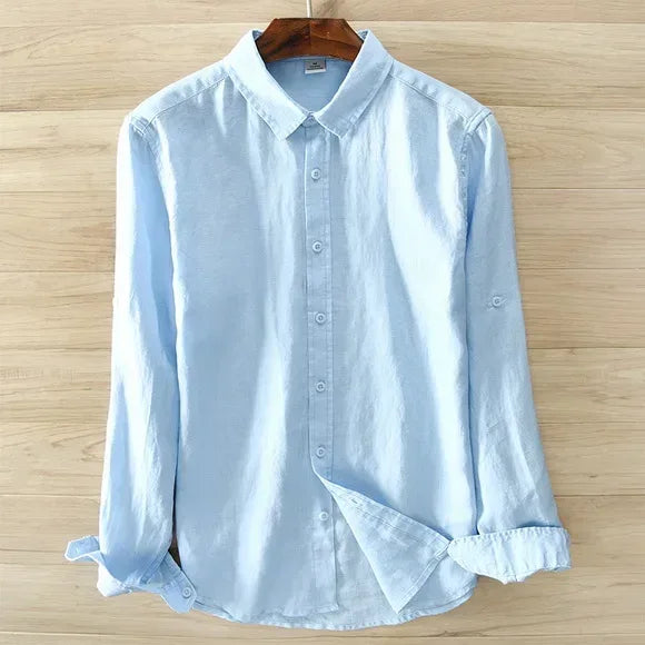 Men's Designer Italian Linen Shirt - BetterPlace
