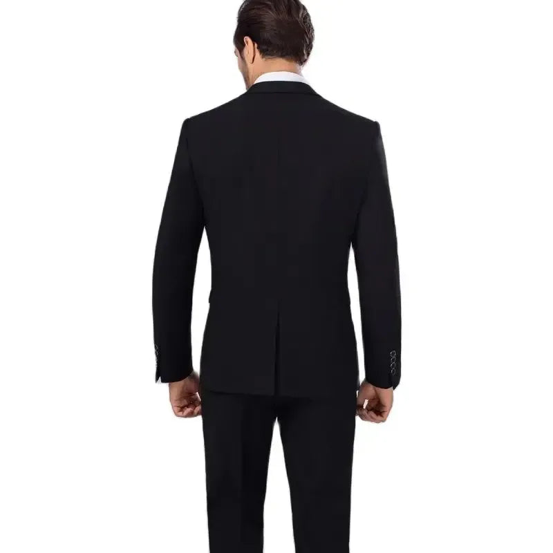 Men's Formal Slim Fit Black Suit - BetterPlace