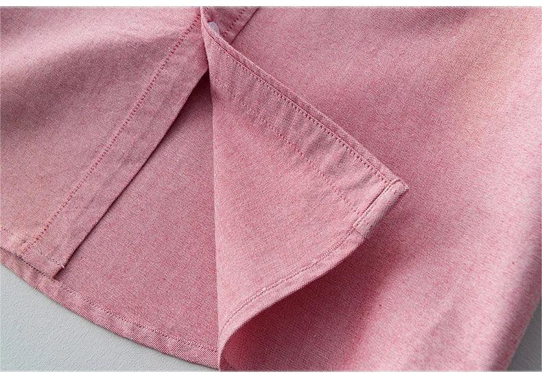 Men's Pink Slim Oxford Shirt - BetterPlace