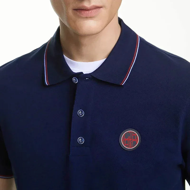 Men's Solid Pure Cotton Polo - BetterPlace
