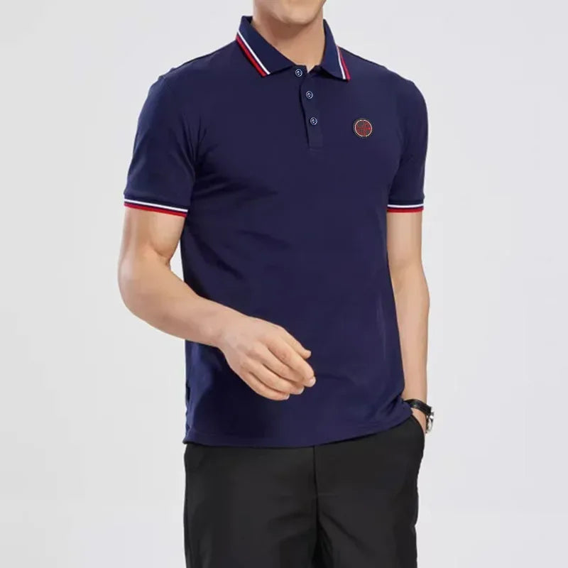 Men's Solid Pure Cotton Polo - BetterPlace