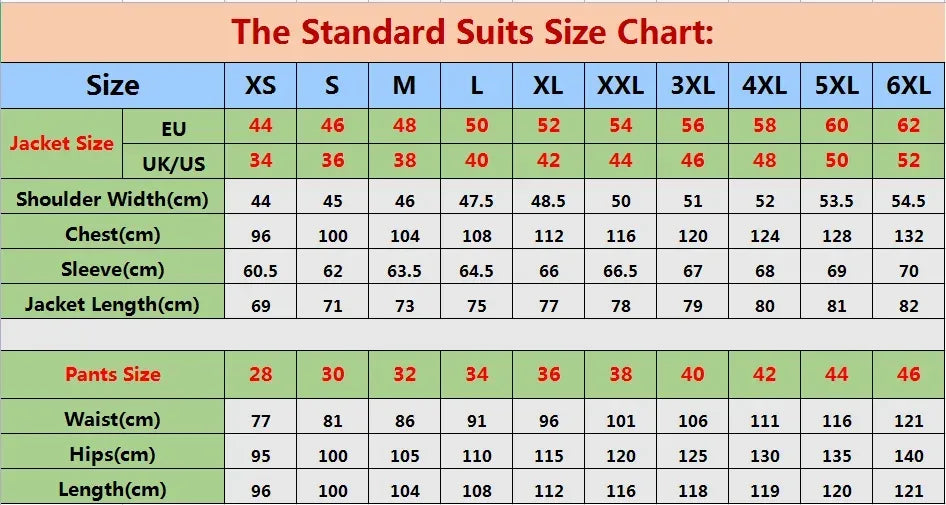 Sizing and dimensions chart for formal neckties and adjustable bow ties to ensure a perfect fit for all neck sizes - BetterPlace